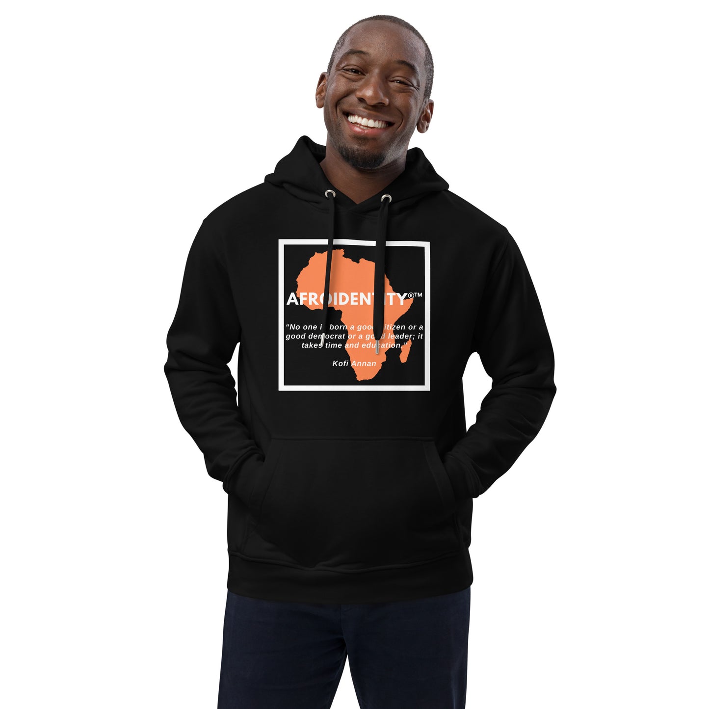 kofi annan Premium eco hoodie 3