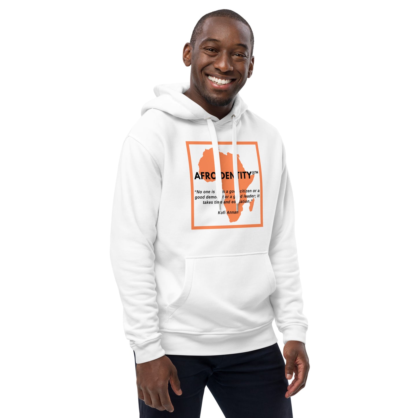 kofi annan Premium eco hoodie 3