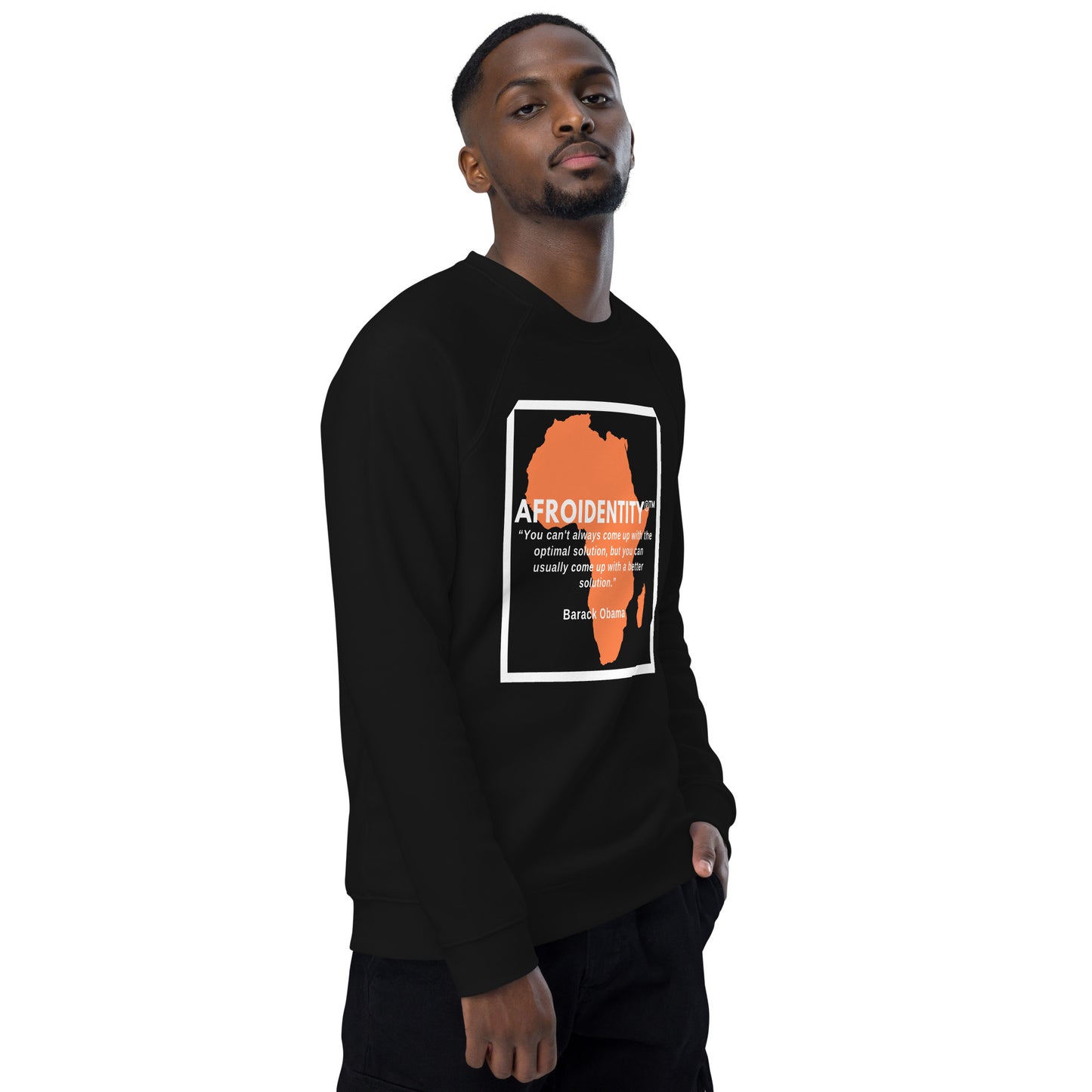 Barack Obama Raglan Sweatshirt