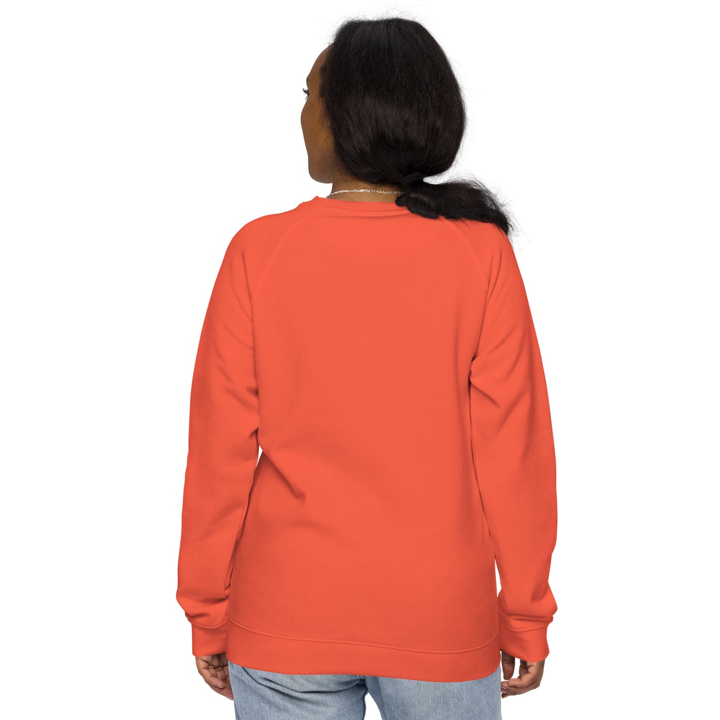 Whoopie Unisex organic raglan sweatshirt 1