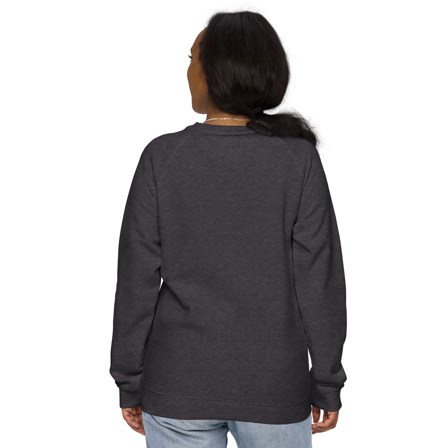 Whoopie Unisex organic raglan sweatshirt 2