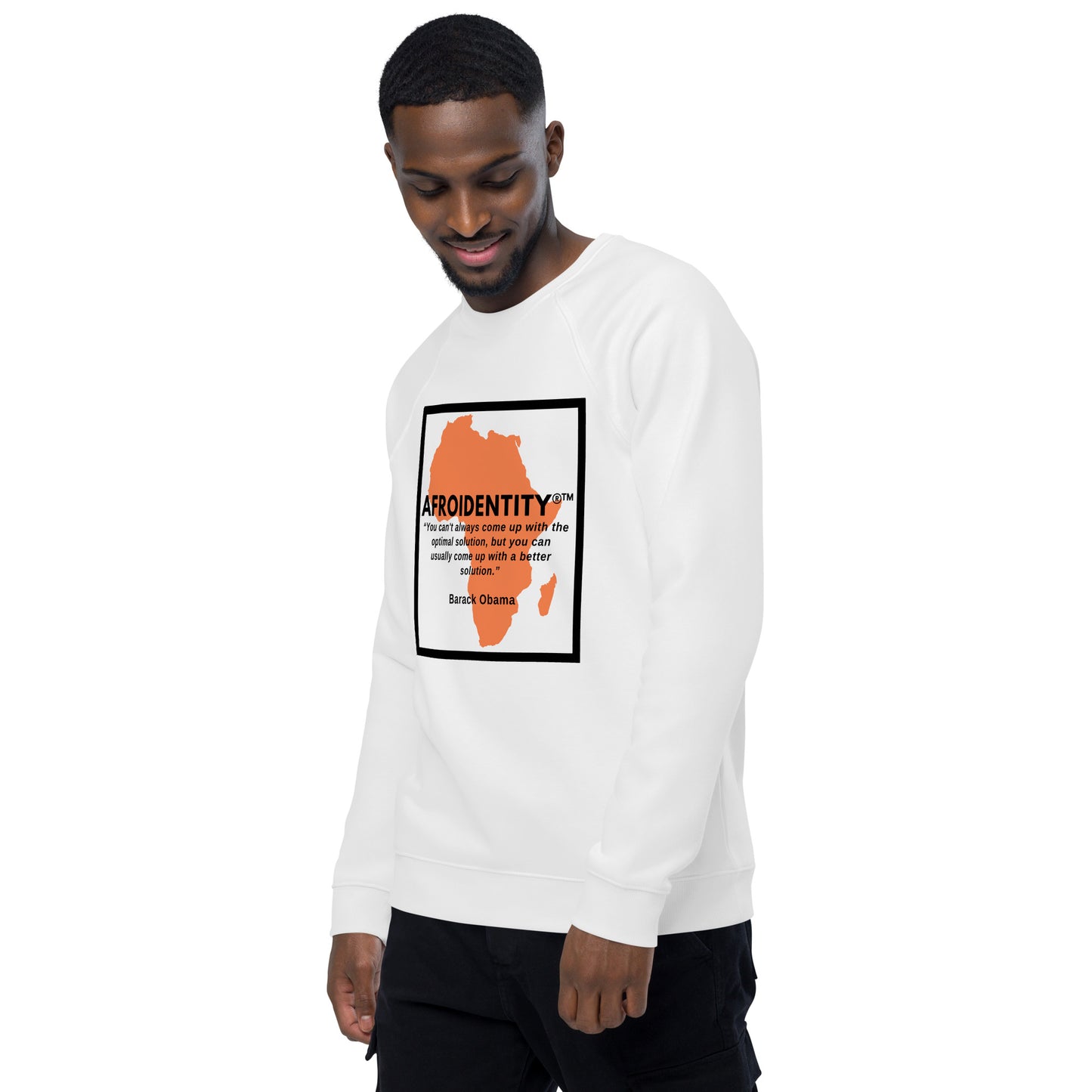 Barack Obama Raglan Sweatshirt