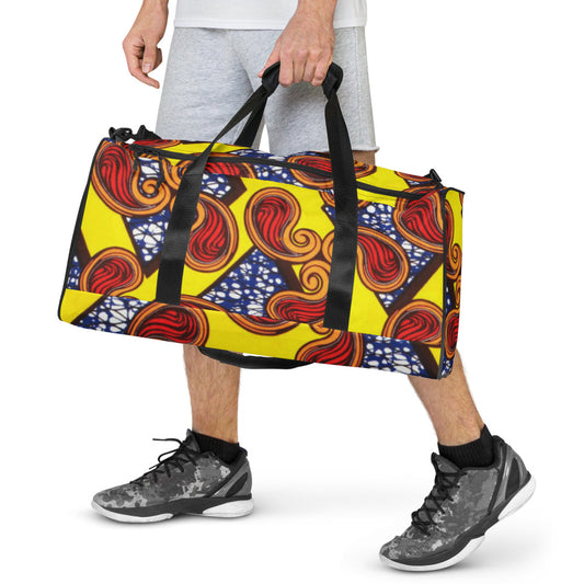 Afro Paisley Duffle bag