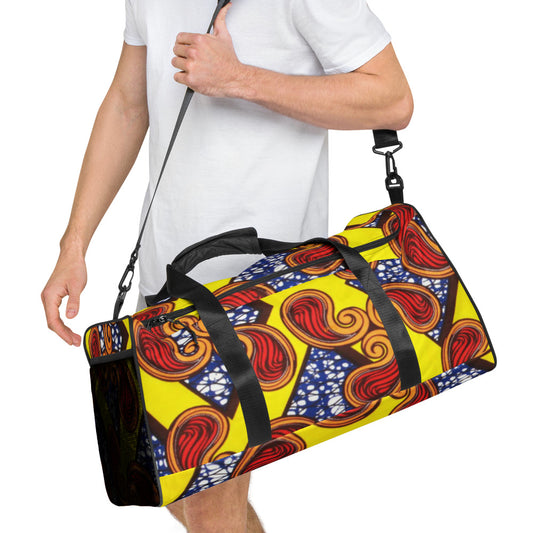 Afro Paisley Duffle bag